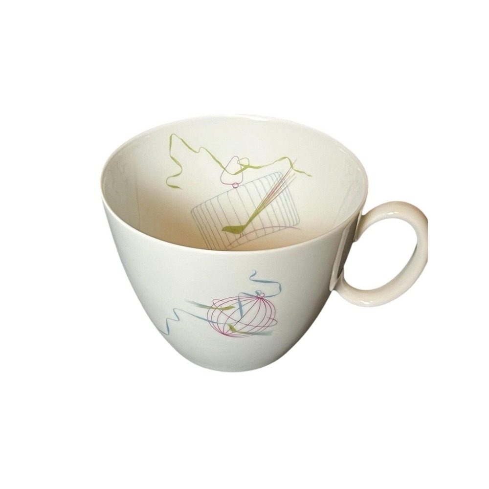 Vtg‎ MCM Rosenthal Continental China Raymond Loewy BIRD CAGE Tea/coff Cup